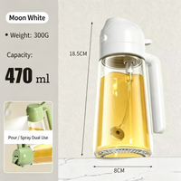 Clear – White Lid