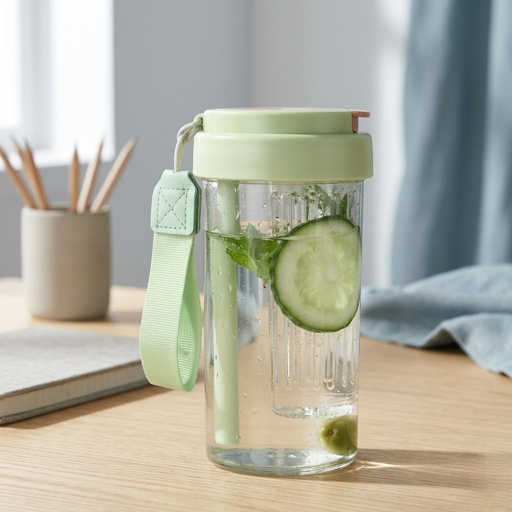 Portable water bottle
