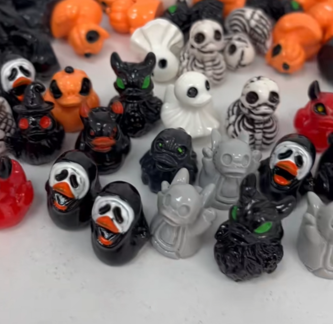Tiny Ducks. Big Halloween Energy.