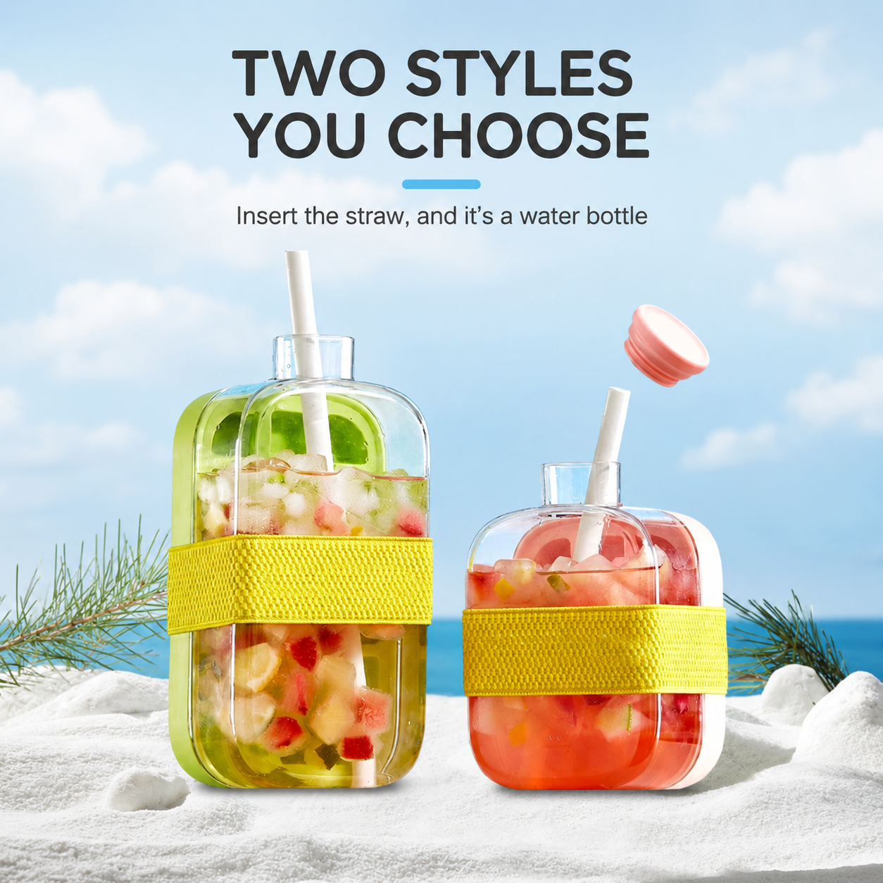 Zero-Touch Chill: The Portable Ice Maker Bottle