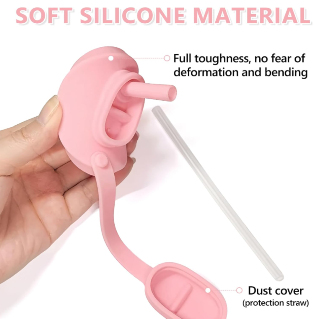 2026 Upgraded Reusable Soda Can Lids with Straw – Leak-Resistant, Fizz-Saving Can Covers