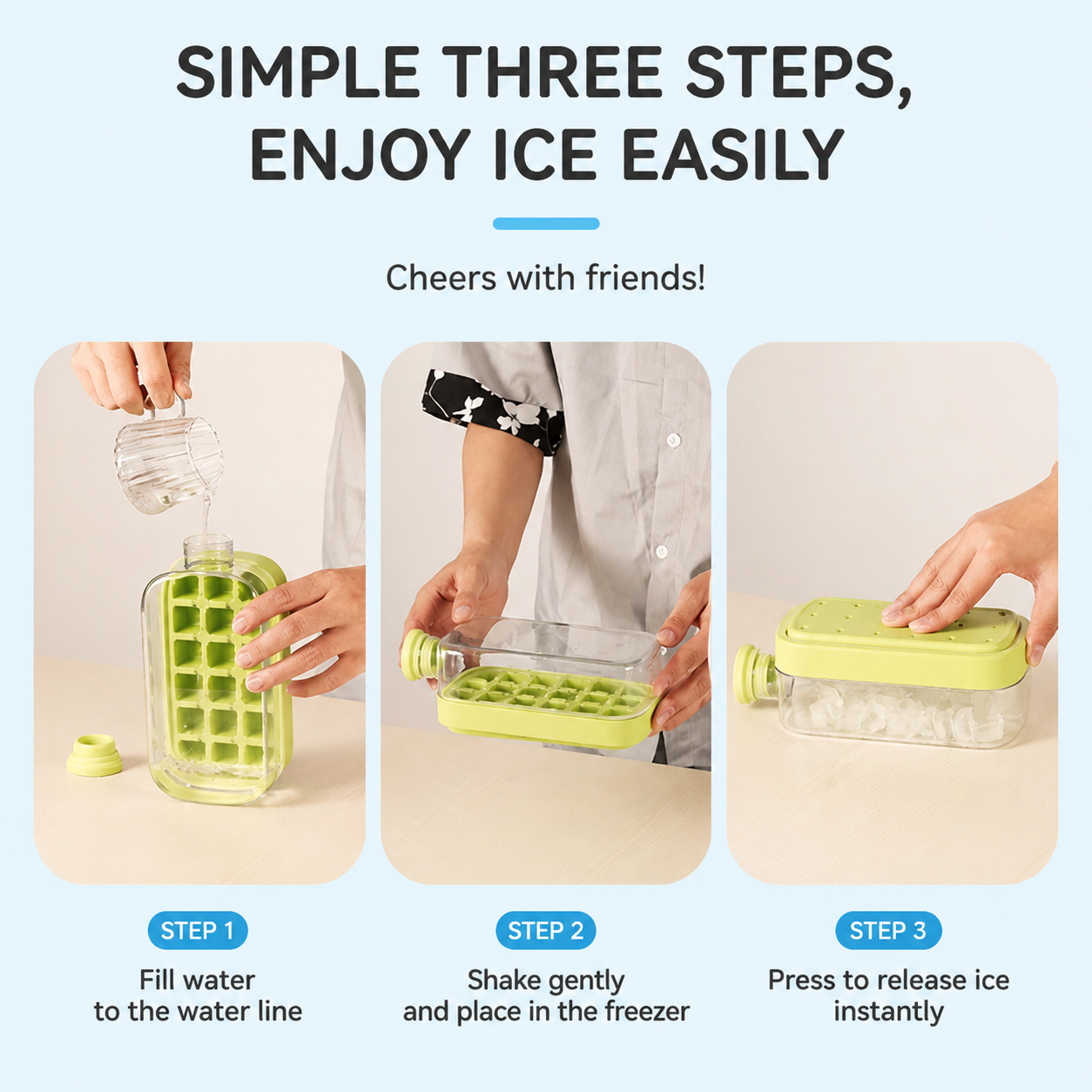Zero-Touch Chill: The Portable Ice Maker Bottle