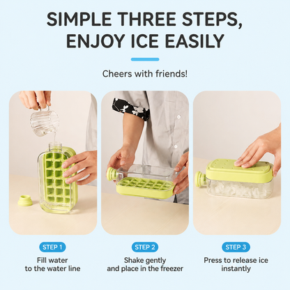 Zero-Touch Chill: The Portable Ice Maker Bottle