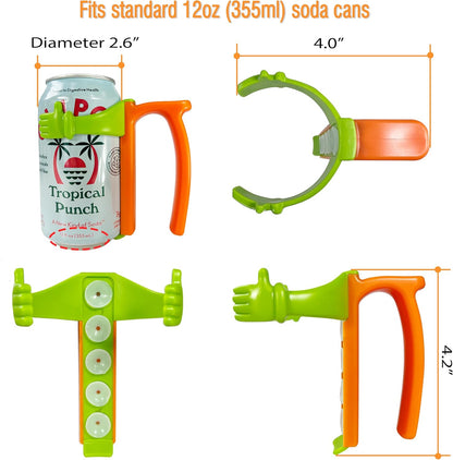 Soda Can Lids and Holders for 12oz Cans