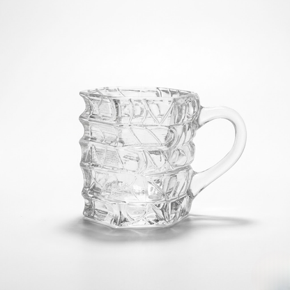 Crystal glass cup
