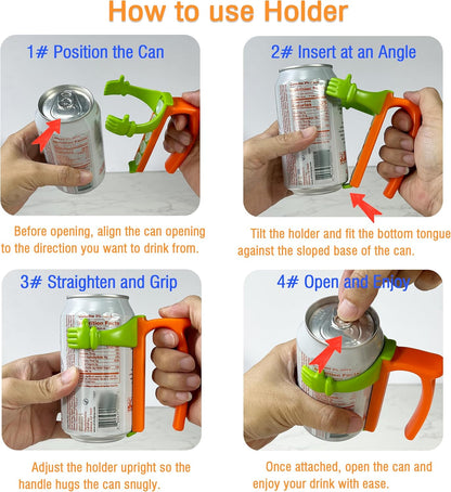 Soda Can Lids and Holders for 12oz Cans