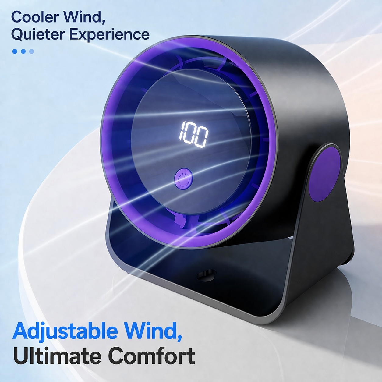 Binkmaied™ Wall-Mount & Desktop Turbo Fan