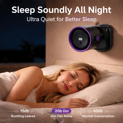 Binkmaied™ Wall-Mount & Desktop Turbo Fan