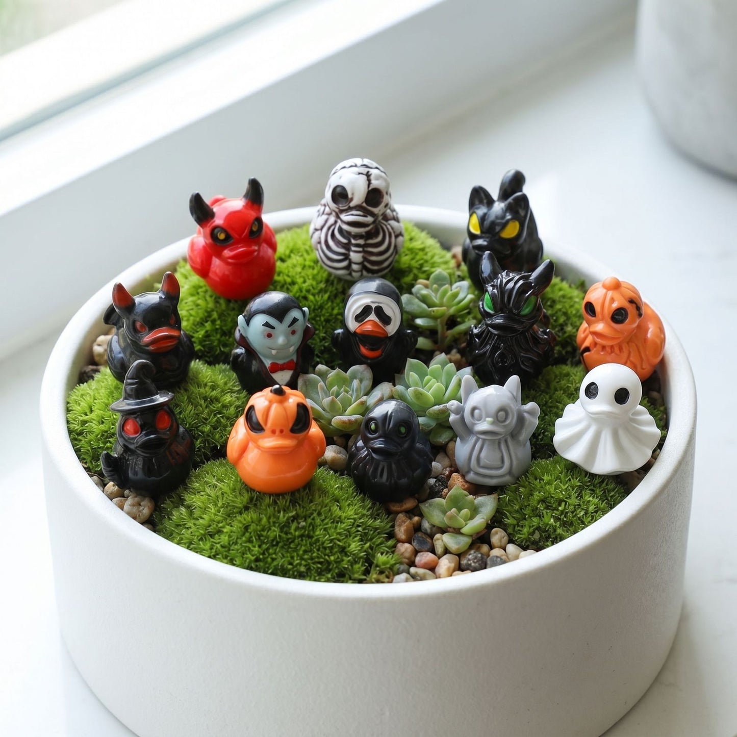 Tiny Ducks. Big Halloween Energy.