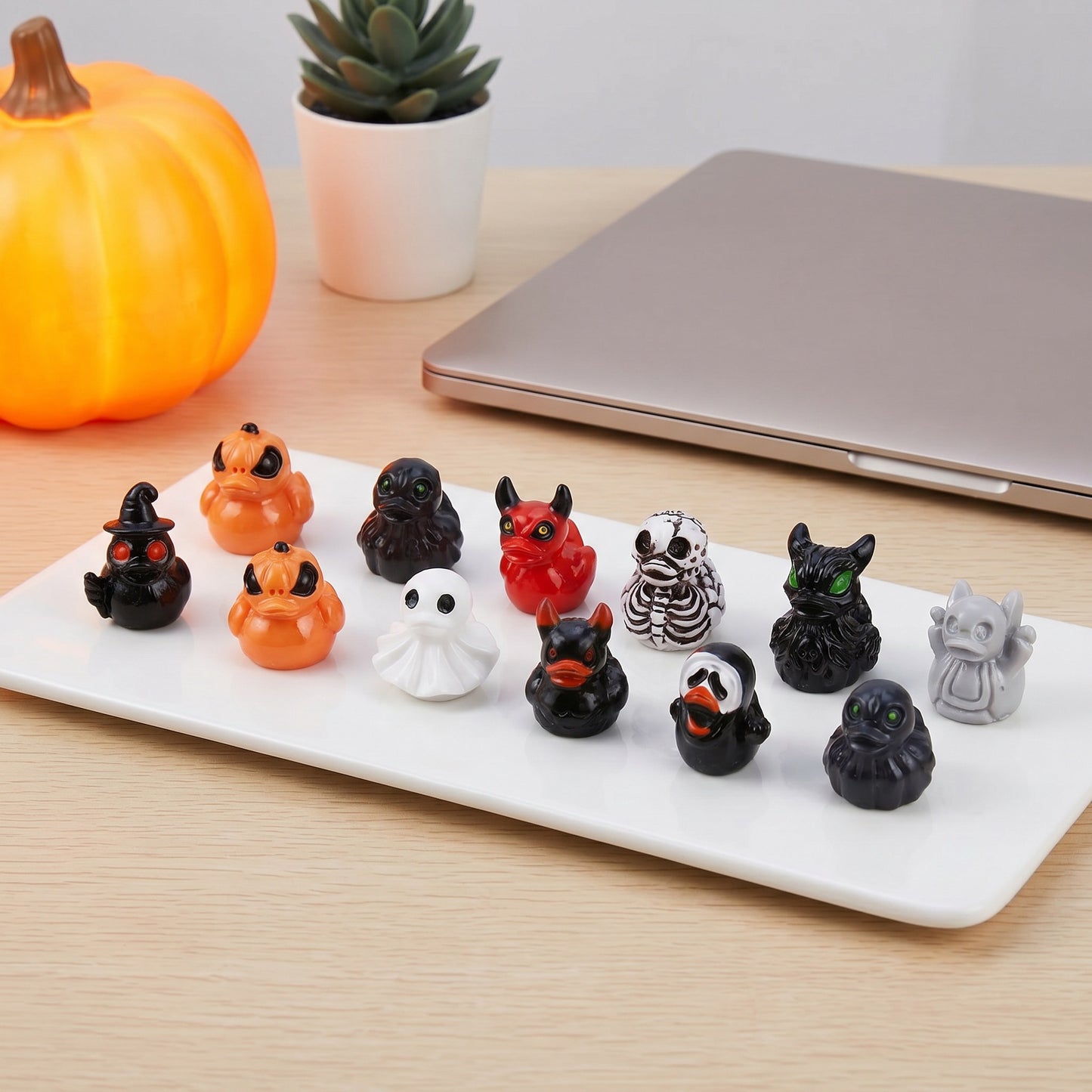 Tiny Ducks. Big Halloween Energy.