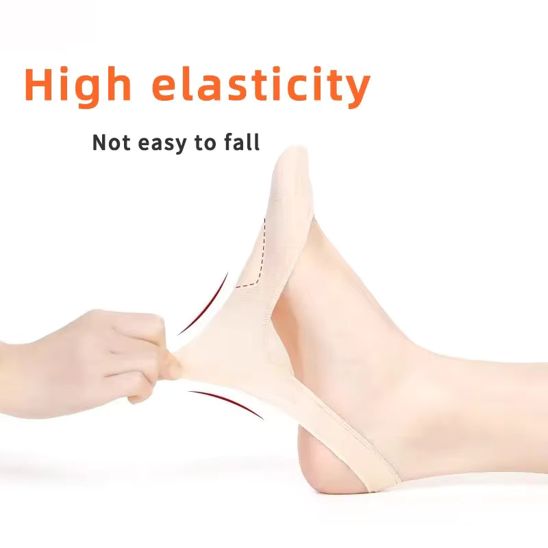 Invisible Forefoot Liner Socks for High Heels
