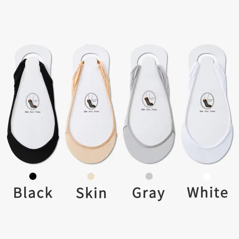Invisible Forefoot Liner Socks for High Heels