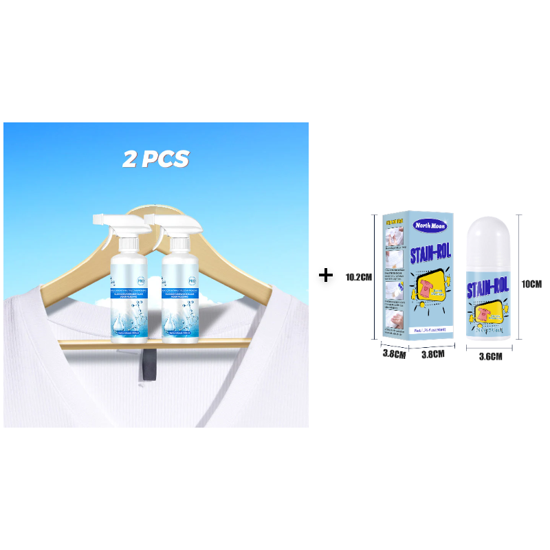 🔥50% OFF🎉All-in-One Powerful Stain Remover Clothes Dry-Clean Spray