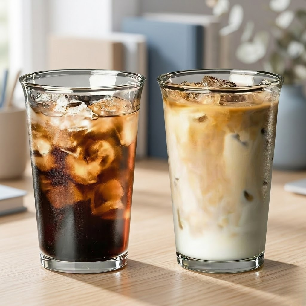Glass water cup