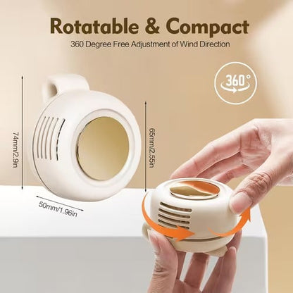 Mini Bladeless Fan – Stay Cool Anywhere