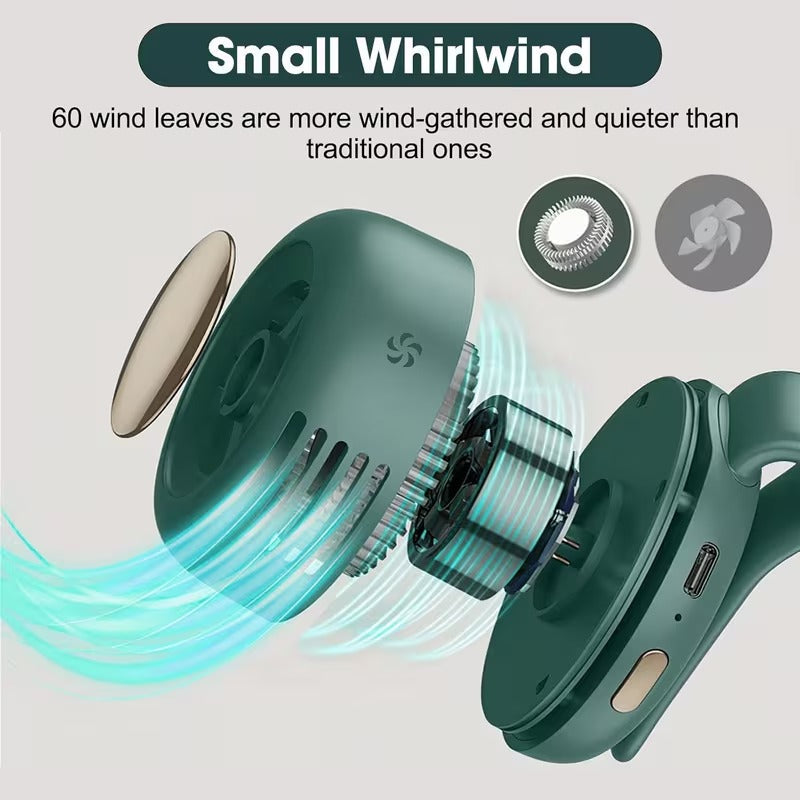 Mini Bladeless Fan – Stay Cool Anywhere