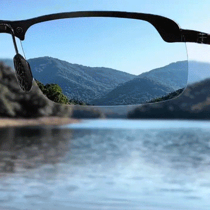 Photochromic Polarized Driving Sunglasses – Helps Reduce Glare Day & Night + FREE Glasses Pouch & Cleaning Cloth 🎁