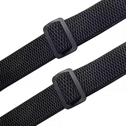 Heavy Duty Work Suspenders for Men - 1.5" Wide Elastic Straps with Strong Hook Clips